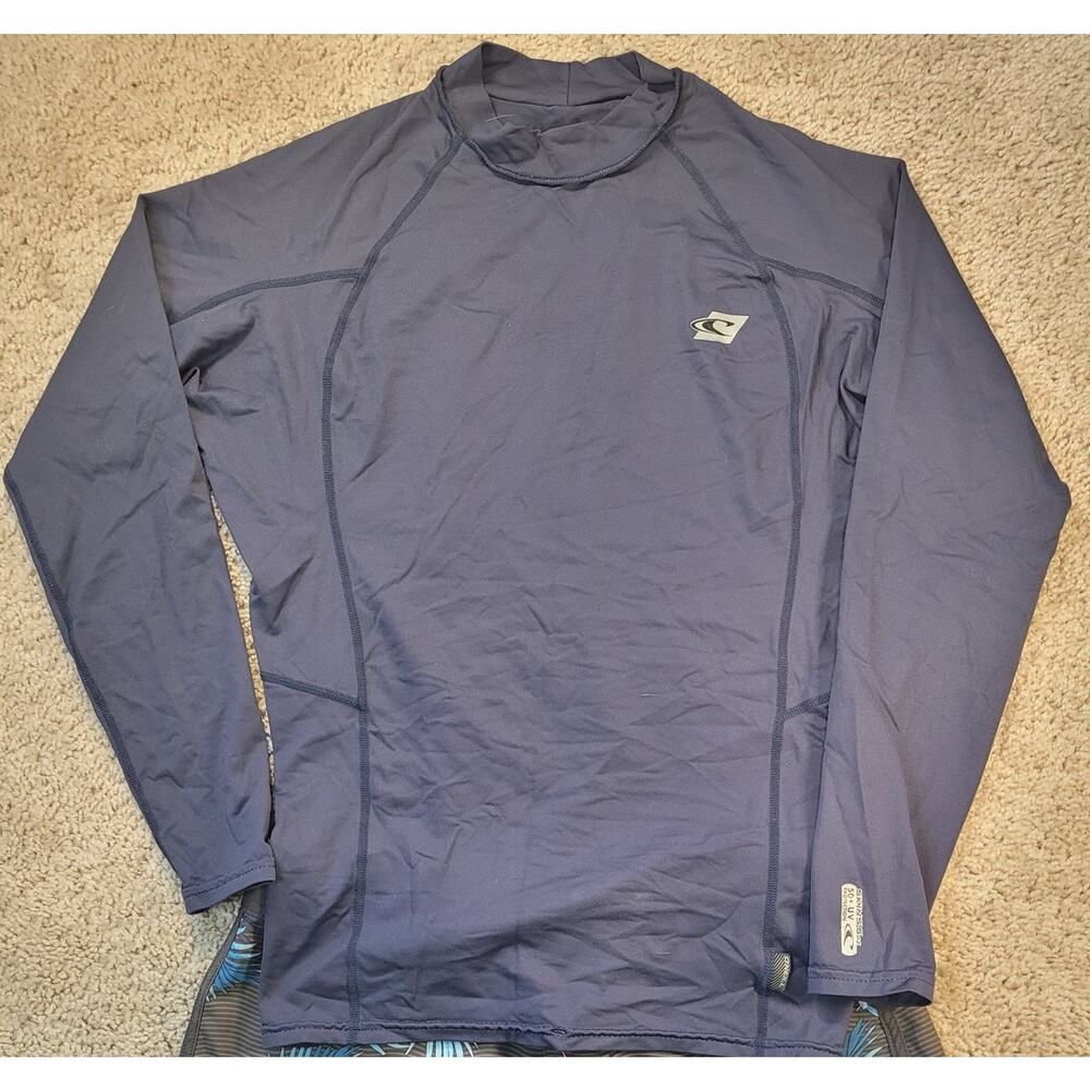 O’Neill Youth L Blue Rash Guard Surf Swim Performance Unisex